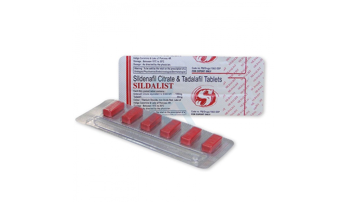 Sildalist 6x120mg  (10 packs)