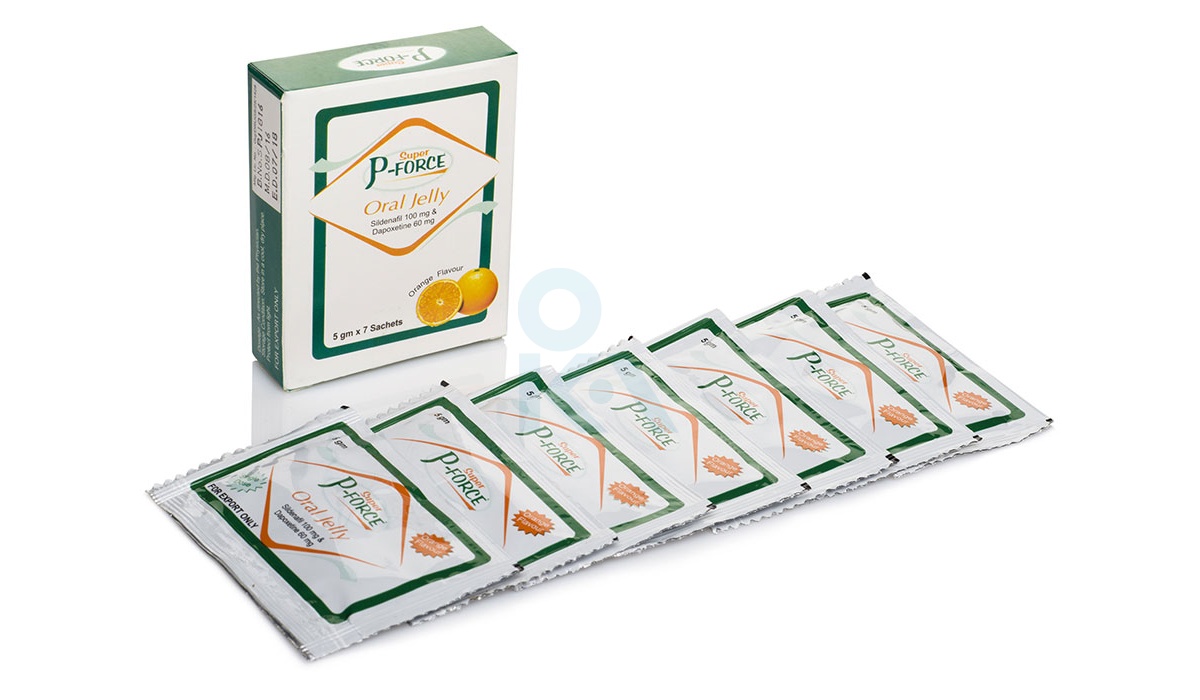 Super P-Force Oral Jelly 7x160mg (1 pack)