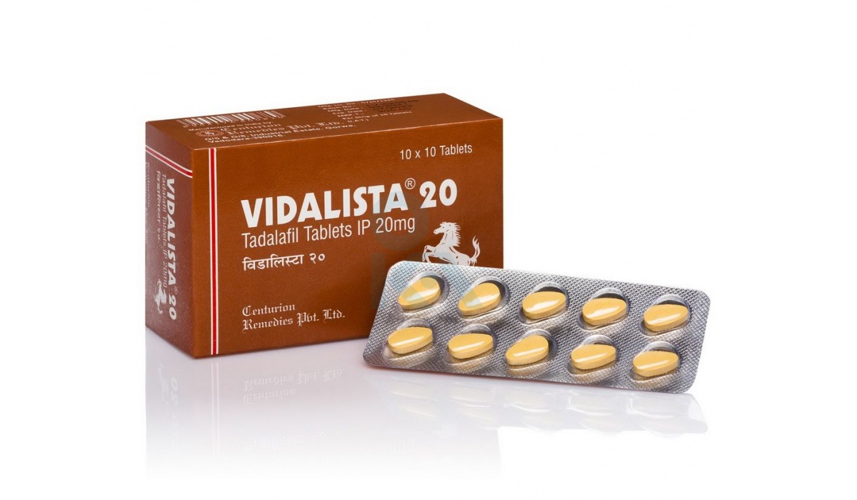 Vidalista 10 x 20mg -  (1 pack) Cialis Generikum